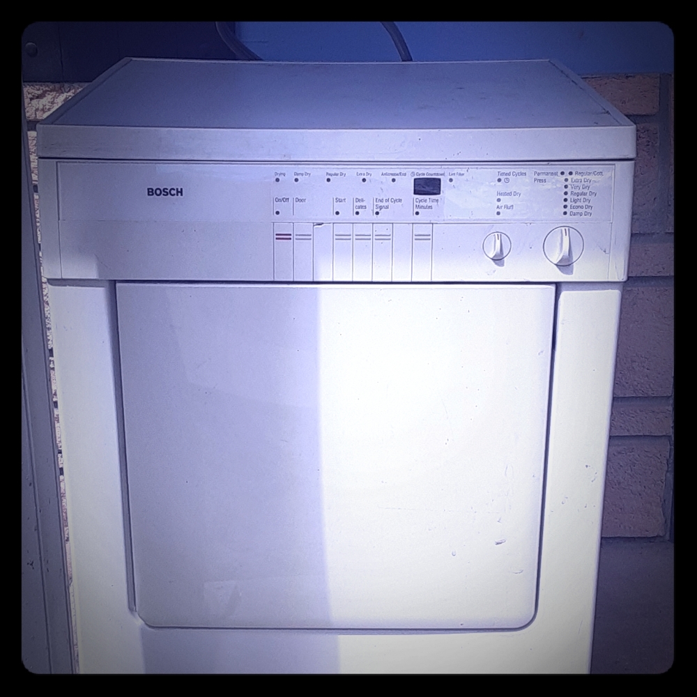 washer and dryer